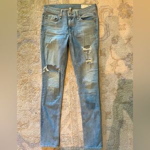 rag & bone Ripped Jeans